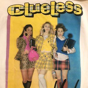 New Clueless Oversized Graphic T Shirt